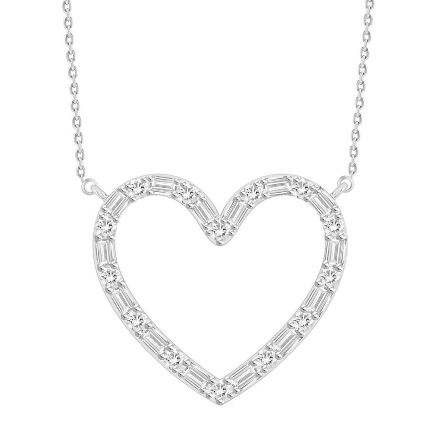 Heart Necklace Diamond