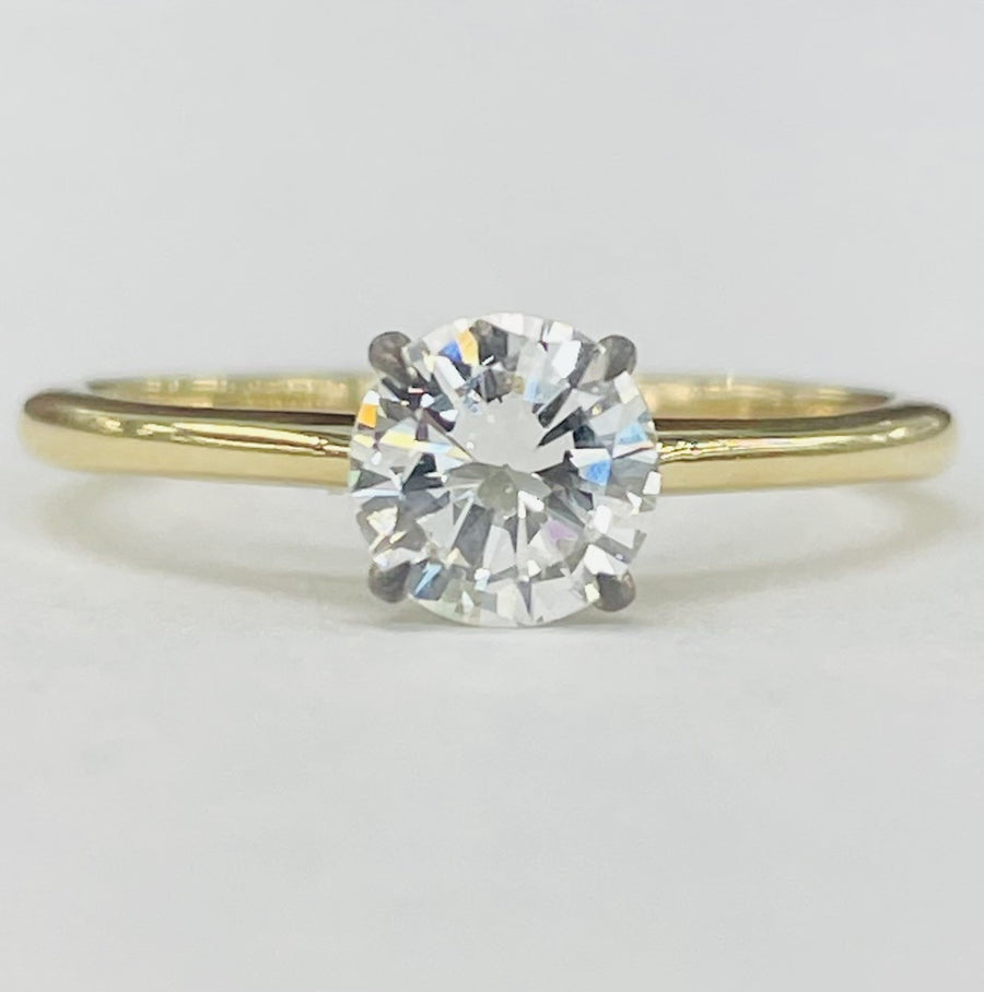 Tidewater Classic - Yellow Gold 3/4CT Solitare