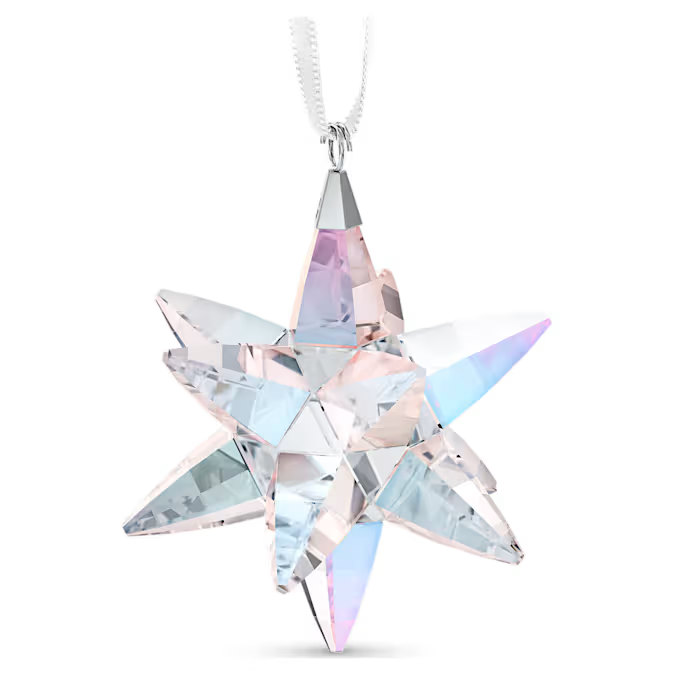 Swarovski Star Ornament Shimmer, Medium