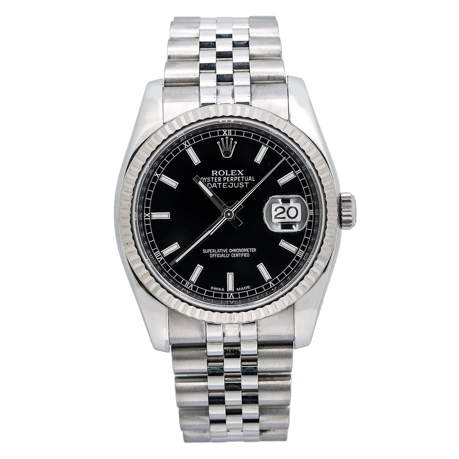 Rolex Datejust 36mm 116234 (AM Black Sticks)