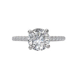 Diamond Semi-Mount Engagement Ring