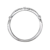 Romance Diamond Wedding Band