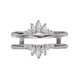 LaVie Diamond Wrap Ring with Guard