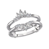 LaVie Diamond Wrap Ring with Guard