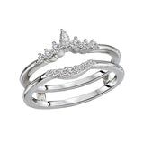 LaVie Diamond Wrap Ring with Guard