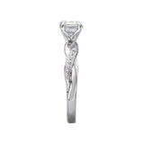 Romance - Simple Twist Diamond Setting