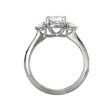 Romance - Simple Three Stone Diamond Setting