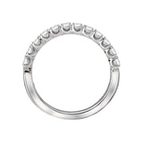 Romance #117053-WK Matching Diamond Wedding Band in 14K White Gold