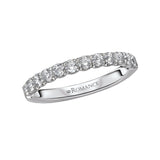 Romance #117053-WK Matching Diamond Wedding Band in 14K White Gold