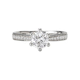 Romance - Romance Classic Semi-Mount Diamond Ring