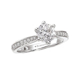 Romance - Romance Classic Semi-Mount Diamond Ring