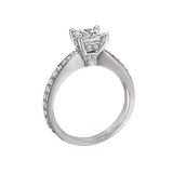Romance - Clasic Channel Set Tapered Diamond Setting