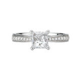 Romance - Clasic Channel Set Tapered Diamond Setting