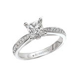 Romance - Clasic Channel Set Tapered Diamond Setting