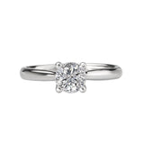 Romance Solitaire Semi-Mount Diamond Ring