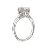Romance Solitaire Semi-Mount Diamond Ring