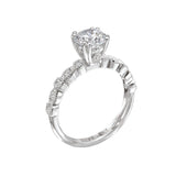 Romance - Vintage Inspired Scalloped Setting
