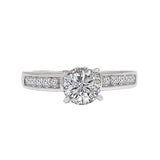Romance Classic Semi-Mount Diamond Ring