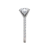 Peg Head Semi-Mount Diamond Ring # 117678-RD300K