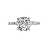 Peg Head Semi-Mount Diamond Ring # 117678-RD300K