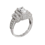 Romance Halo Semi-Mount Diamond Ring