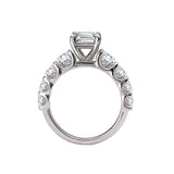 Romance Diamond Band Semi-Mount Engagement Ring