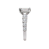 Romance Diamond Band Semi-Mount Engagement Ring