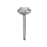 Romance - Classic Style With Vintage Halo Setting