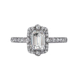 Romance - Classic Style With Vintage Halo Setting