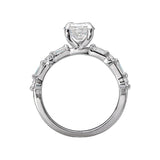 Romance - Simple Baghuette Diamond Setting