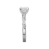 Romance - Simple Baghuette Diamond Setting