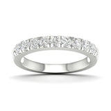 Romance #001-131-00096 Lab-Grown Diamond Wedding Band in 14K White Gold (3/4 CTW)