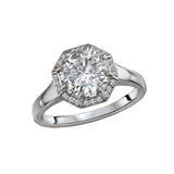 Romance Semi-Mount Diamond Engagement Ring