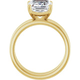 Stuller 126306:406:P Half-Round Wedding Band – 14K Yellow Gold, Size 6.5–7.5