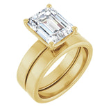 Stuller 126306:406:P Half-Round Wedding Band – 14K Yellow Gold, Size 6.5–7.5