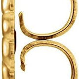 14K Yellow Gold Earring Backs – Pair (2 Pieces)