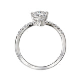 Romance - Chevron Crown Diamond Setting