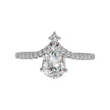 Romance - Chevron Crown Diamond Setting