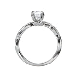 Romance - Vintage Inspired Oval Diamond Setting