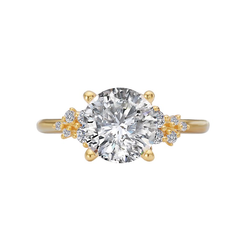 Semi-Mount Diamond Engagement Ring