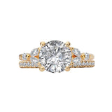 Diamond Semi-Mount Engagement Ring