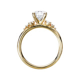 Romance Diamond Semi-Mount Engagement Ring 160127-RD100Y