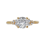 Romance Diamond Semi-Mount Engagement Ring 160127-RD100Y