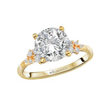 Semi-Mount Diamond Engagement Ring