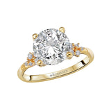 Romance Semi-Mount Diamond Engagement Ring # 160127-RD300Y