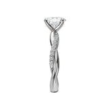 Romance - Simple Twist Diamond Setting