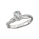 Romance - Simple Twist Diamond Setting