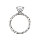 Semi-Mount Diamond Engagement Ring