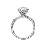 Romance Semi-Mount Diamond Engagement Ring