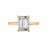 Romance Diamond Hidden Halo Engagement Ring